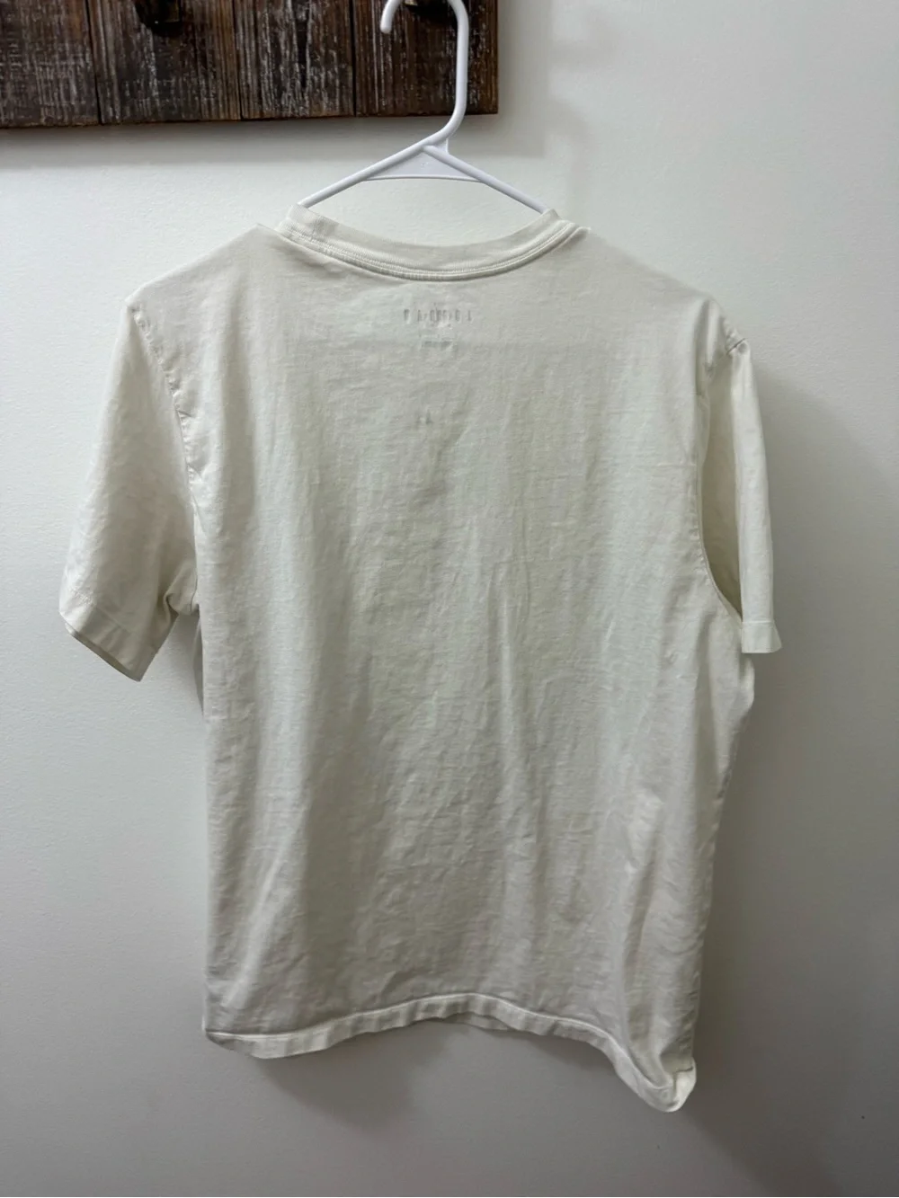 Jordan Tee with Red Jumpman and Gray Lettering